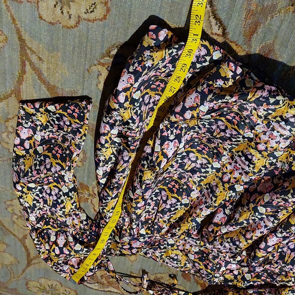 Buddy Love Stassie Puff Sleeve Baby Doll Floral Dress Sz XS - Picture 12 of 16